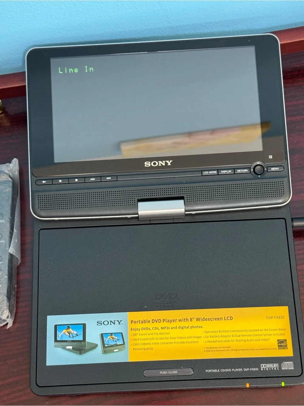 Sony Portable DVD Player 8